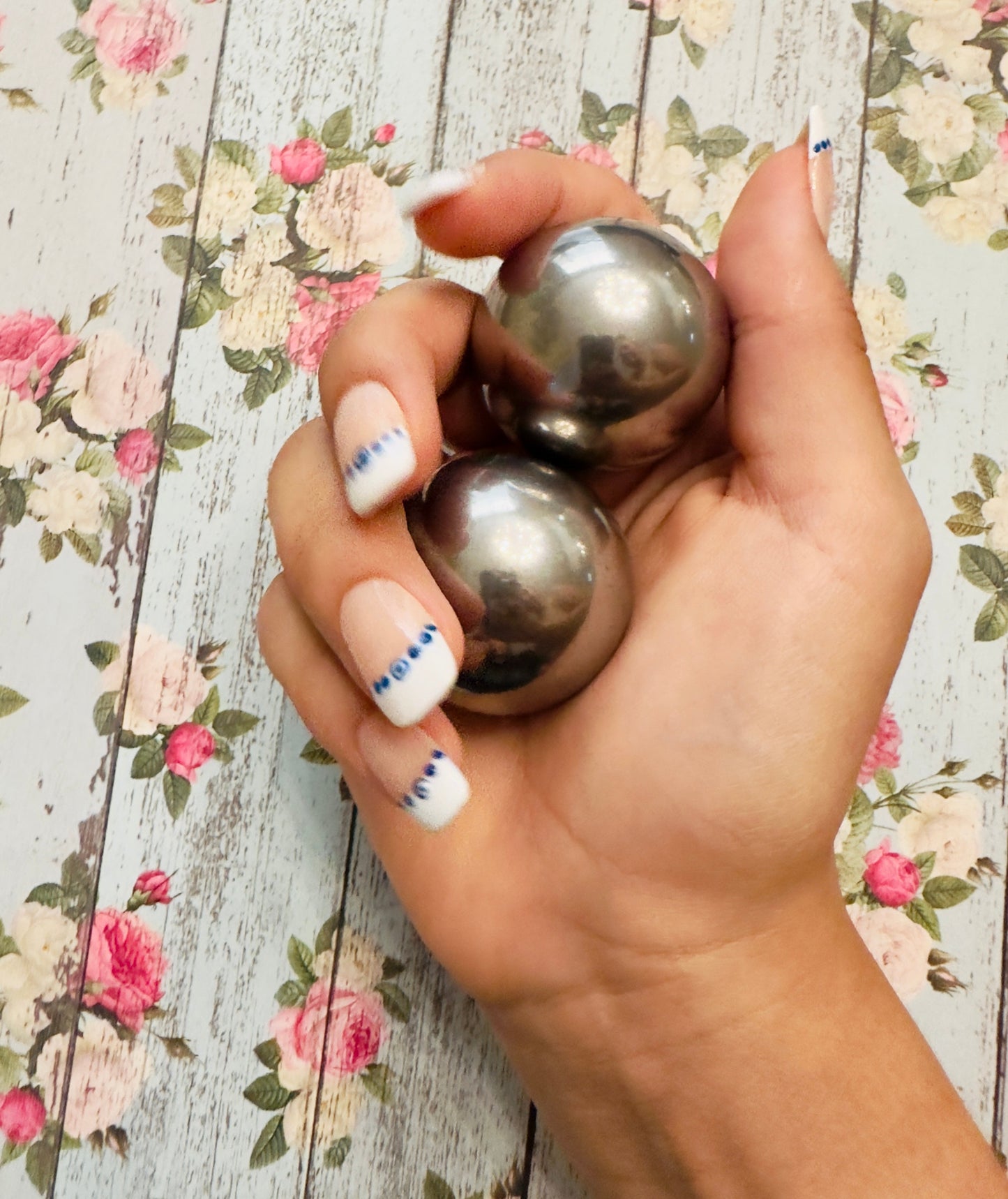 2-Pc Stainless Steel Baoding Balls